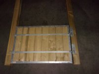 Demi porte pour poney avec dormant et gonds